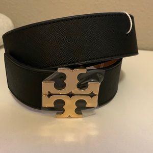 Tory Burch reversible logo belt